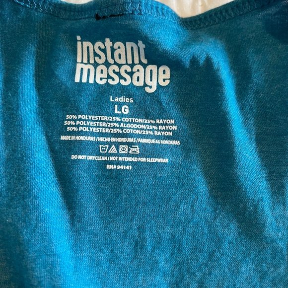 Instant Messge Racer Back Tee - Picture 3 of 3